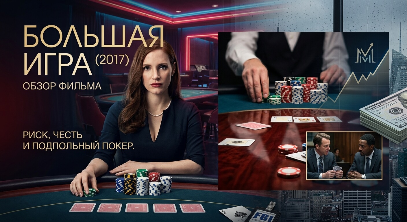 Большая игра (2017) — обзор фильма о подпольном покере, миллионерах и огромных ставках