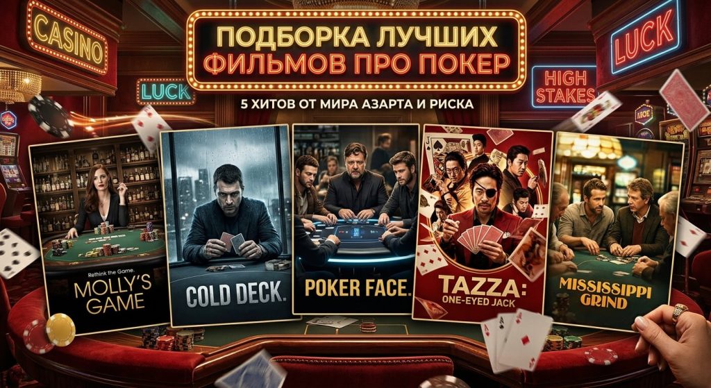 Лучшие фильмы про покер: большие ставки, блеф и миллионные банки
