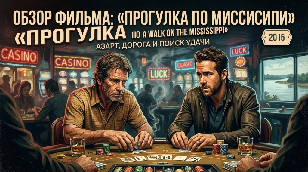 «Прогулка по Миссисипи» (2015) — фильм об азартной зависимости и погоне за крупным выигрышем