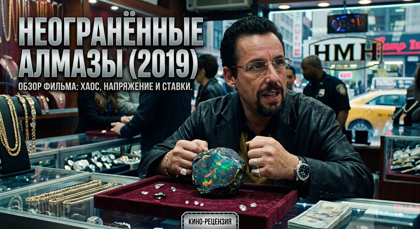 «Неогранённые алмазы» (2019) — как спортивные ставки и долги превращают жизнь в кошмар